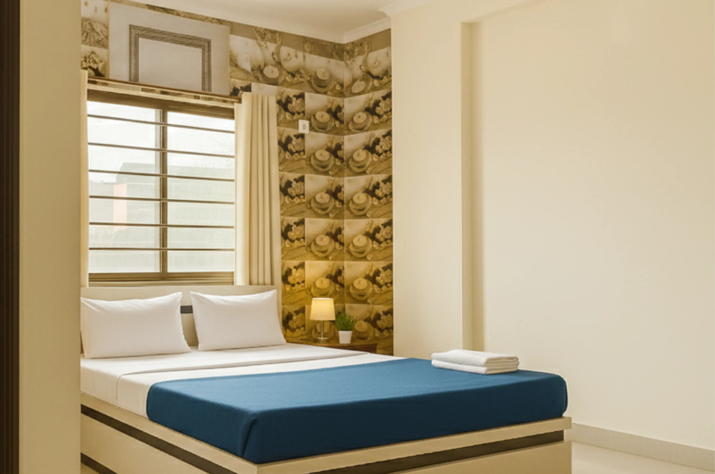 AC Double Bed Room near Somnath Temple at Hotel Shiv Sadan