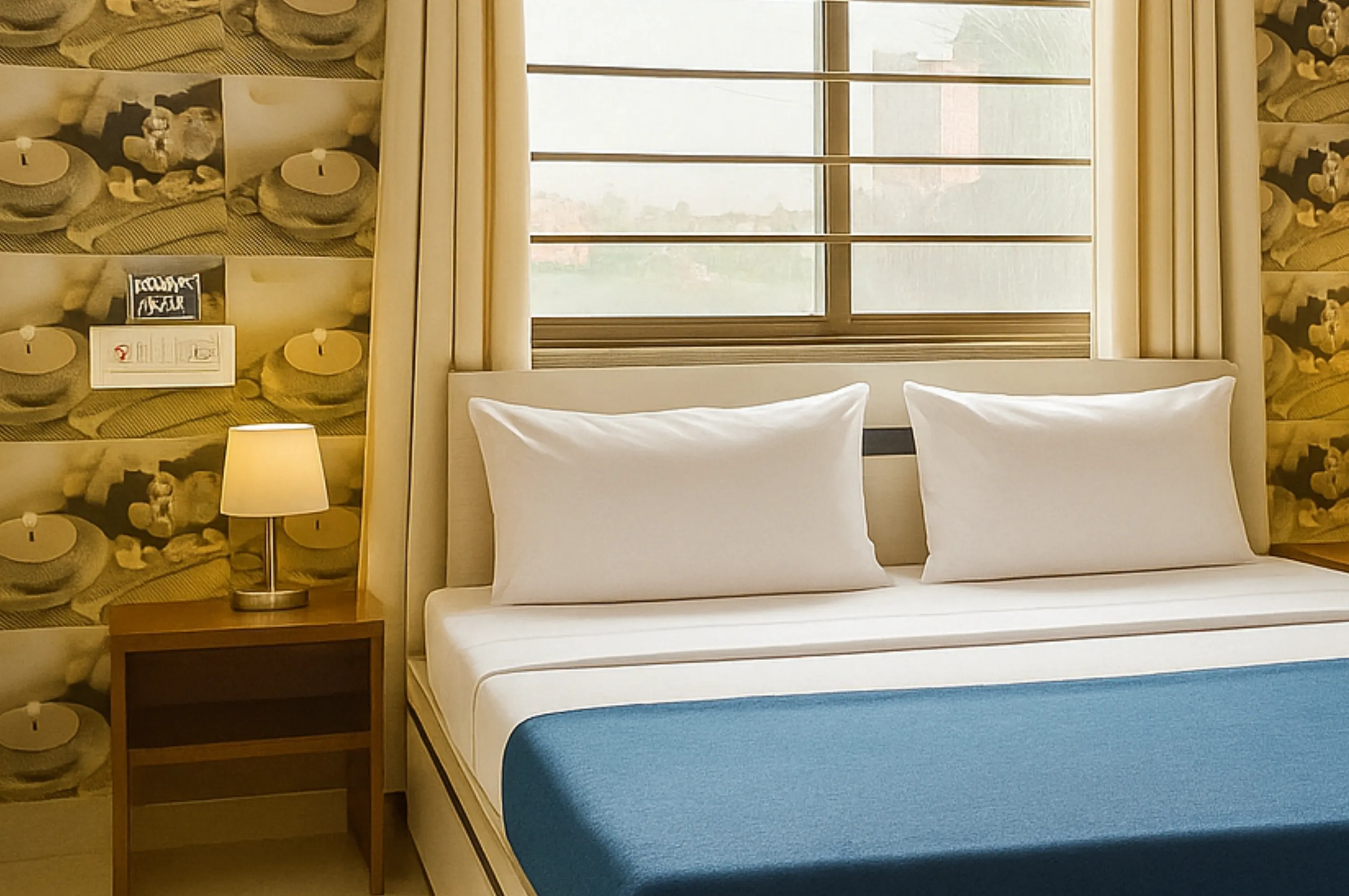 Non AC Double Room with Basic Amenities at Hotel Shiv Sadan