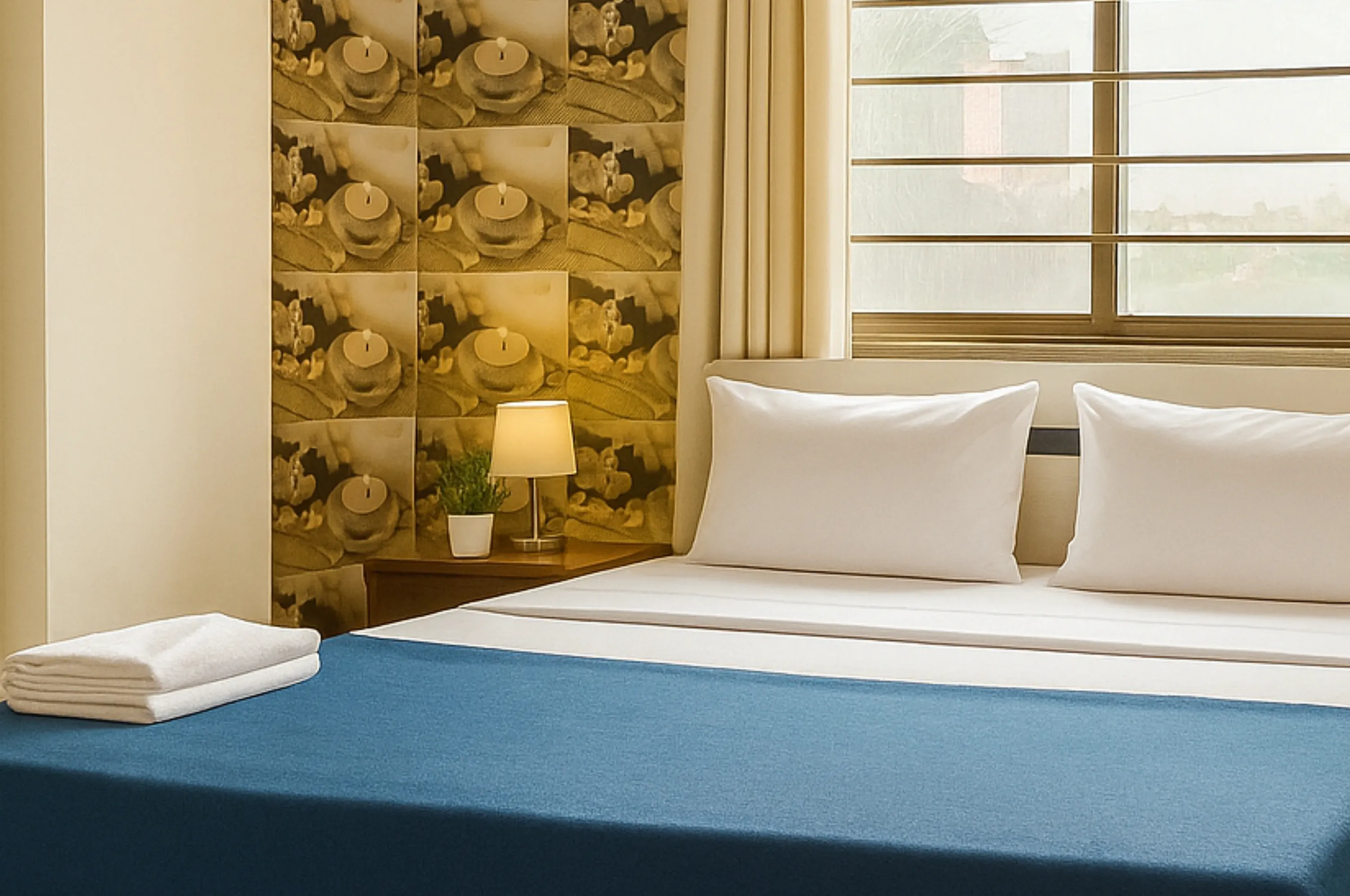 Spacious Non AC Double Room at Hotel Shiv Sadan Somnath