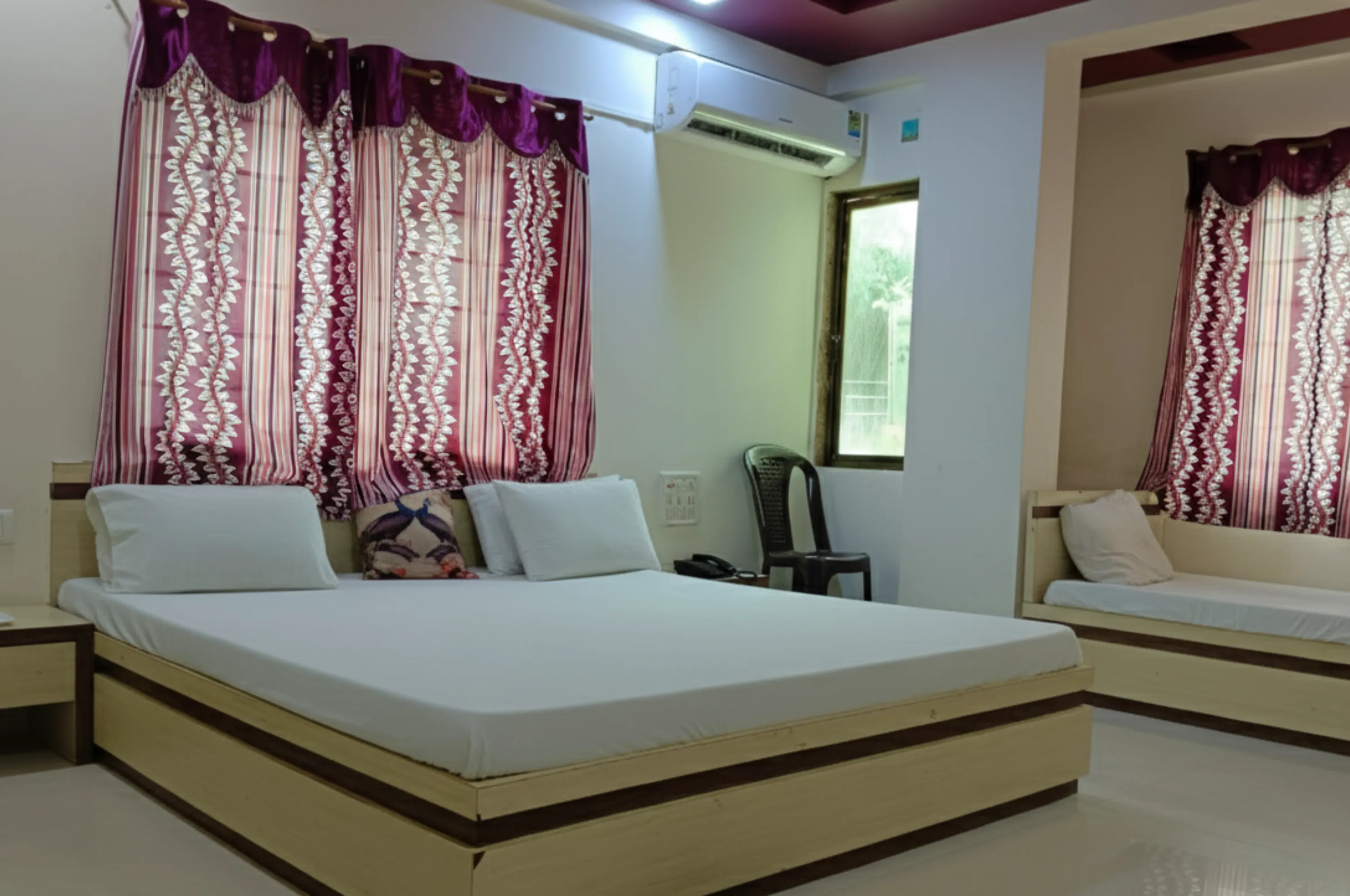 Triple Bed Family Room near Somnath at Hotel Shivsadan